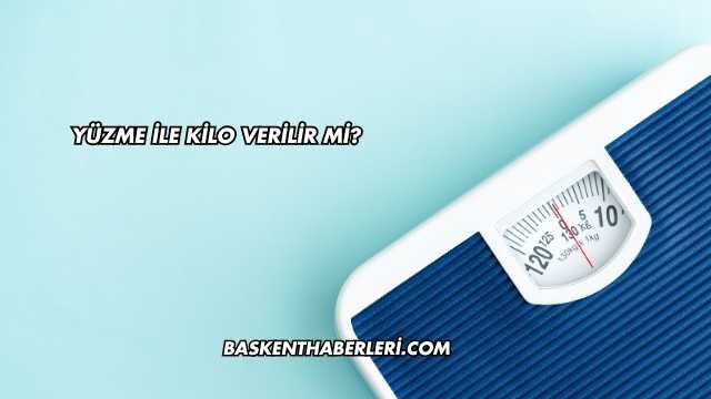 Yüzme ile Kilo Verilir mi?