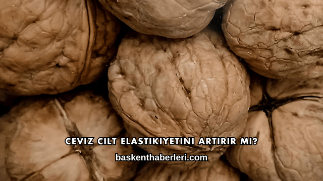 Ceviz Cilt Elastikiyetini Artırır mı?