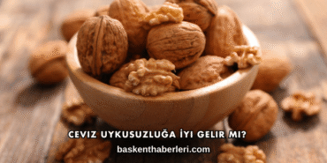 Ceviz Uykusuzluğa İyi Gelir mi?