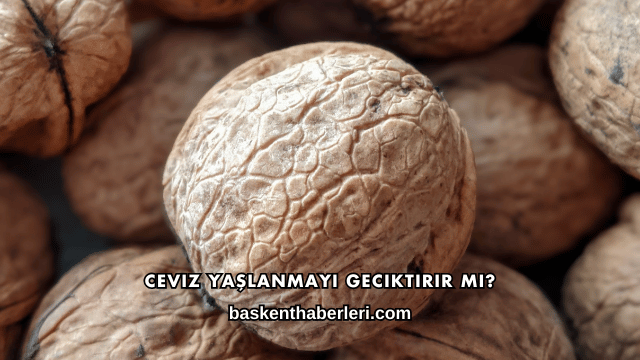 Ceviz Yaşlanmayı Geciktirir mi?