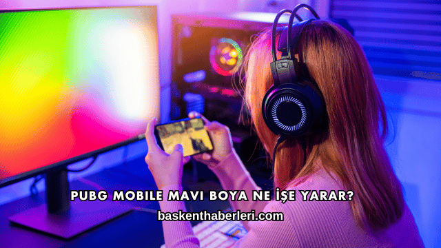 Pubg Mobile Mavi Boya Ne İşe Yarar?