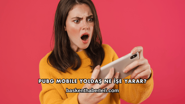 Pubg Mobile Yoldaş Ne İşe Yarar?